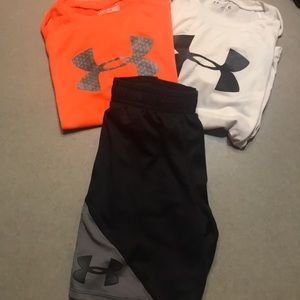 Under armor boys bundle size 6